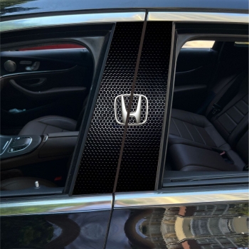 Naklejki na słupek drzwi Różne Marki komplet dwie strony OKAZJA -70%